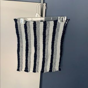 ROMWE Striped Tube Top